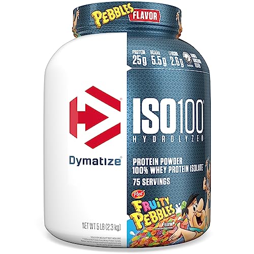 Hydrolyzed Whey Isolate Cocoa Pebbles & 100% Whey Protein Vanilla, 5 Pound V5857