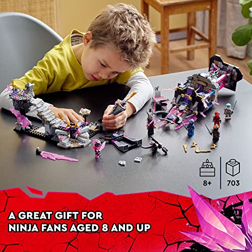 LEGO NINJAGO The Crystal King Temple Action Playset N318