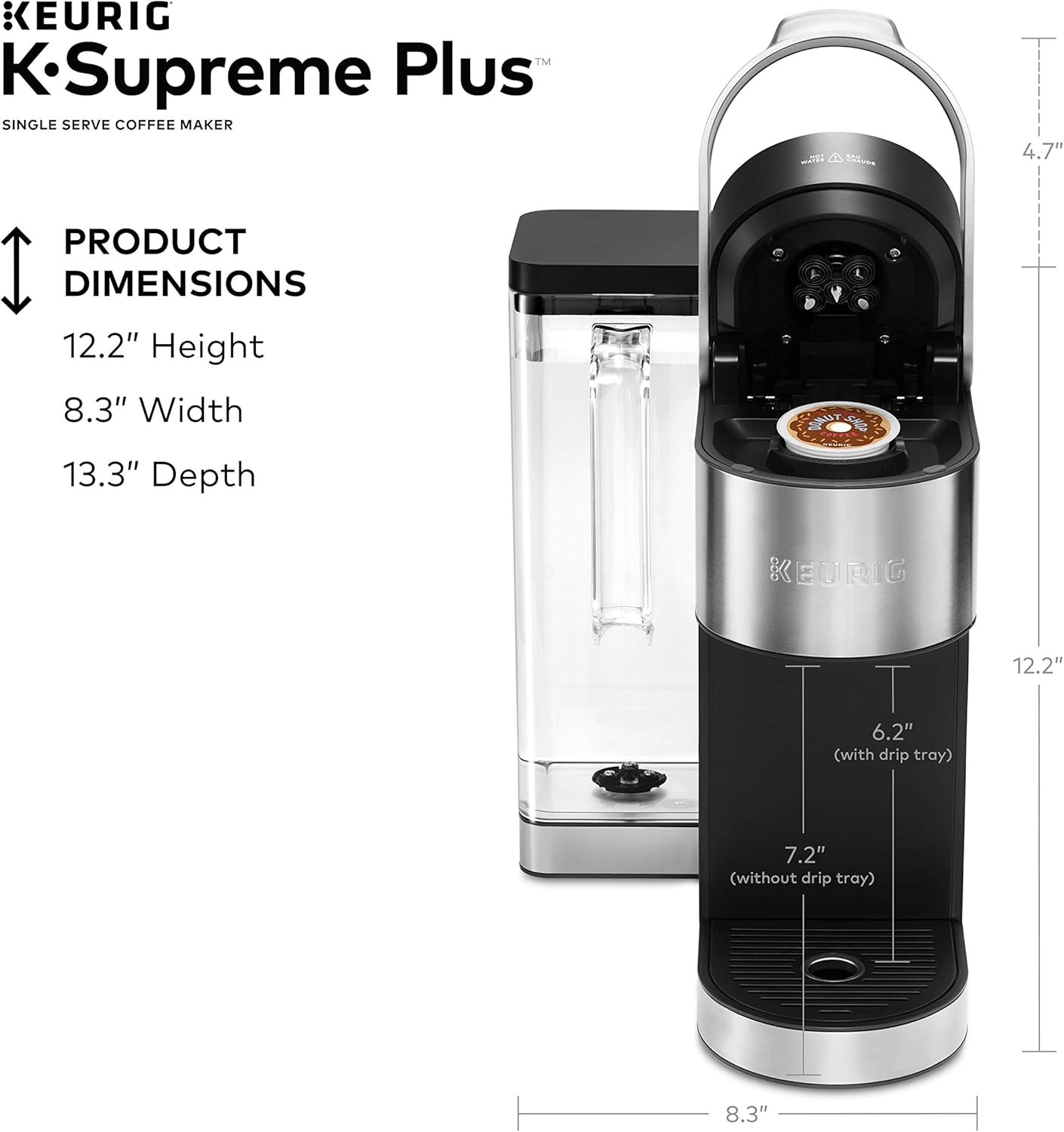 Single Serve Coffee Maker with 40 K-Cup Pods W4046