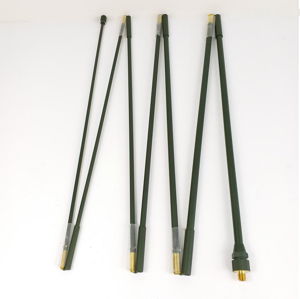 Collapsible 7 Element Whip Antenna 285 CM Length D7991