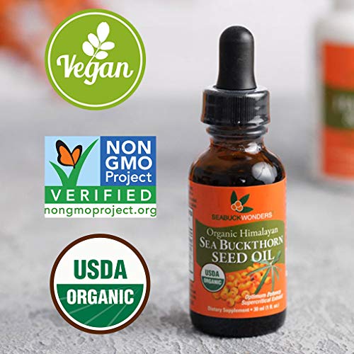 1 FL OZ Organic Sea Buckthorn Seed Oil H956674