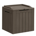31 Gallon Black Outdoor Storage Box Q76524