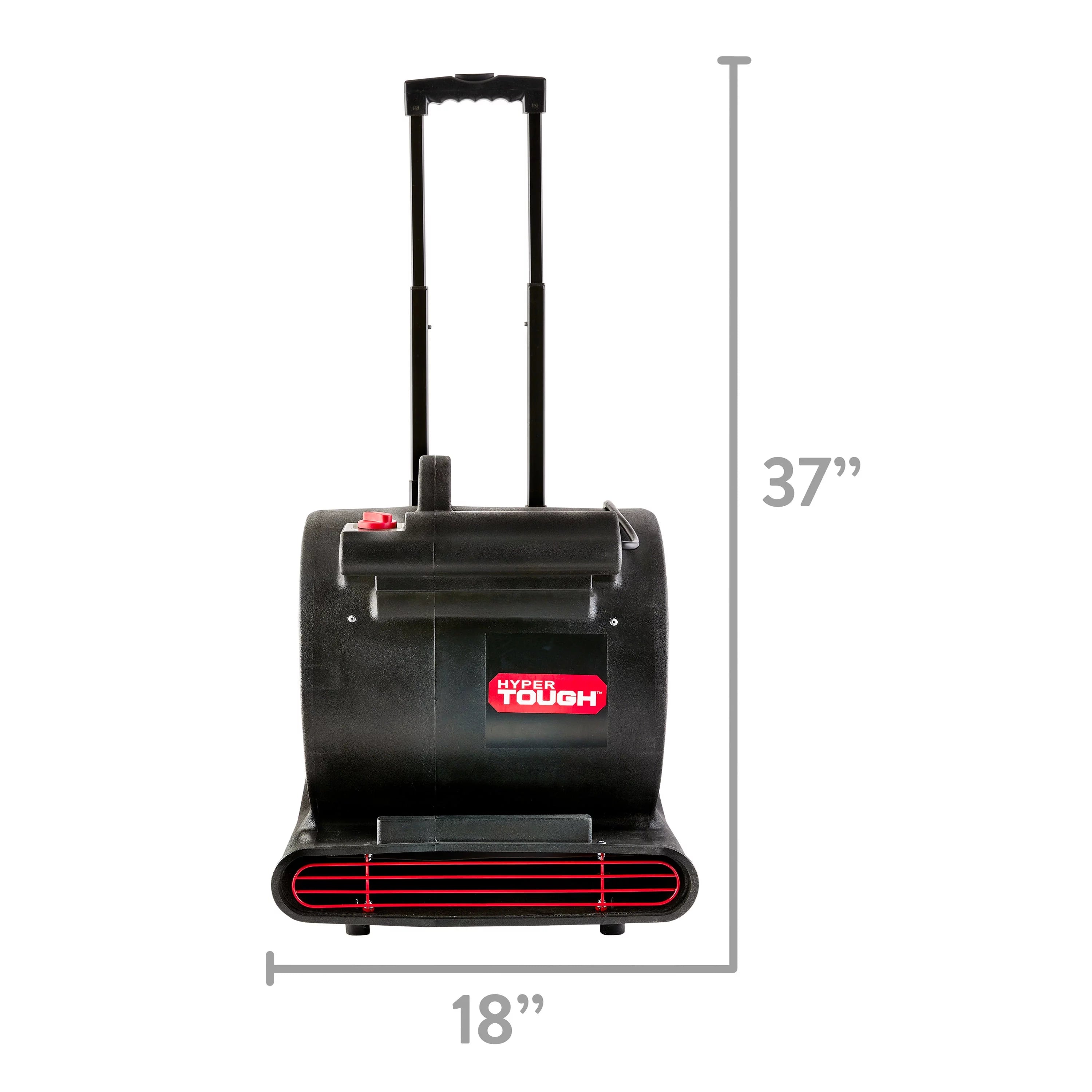 Black 3-Speed Utility Fan with 25Ft Powercord H66225