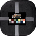 Beige Set of 2 Memory Foam Chair Cushions 16x16 Q98853