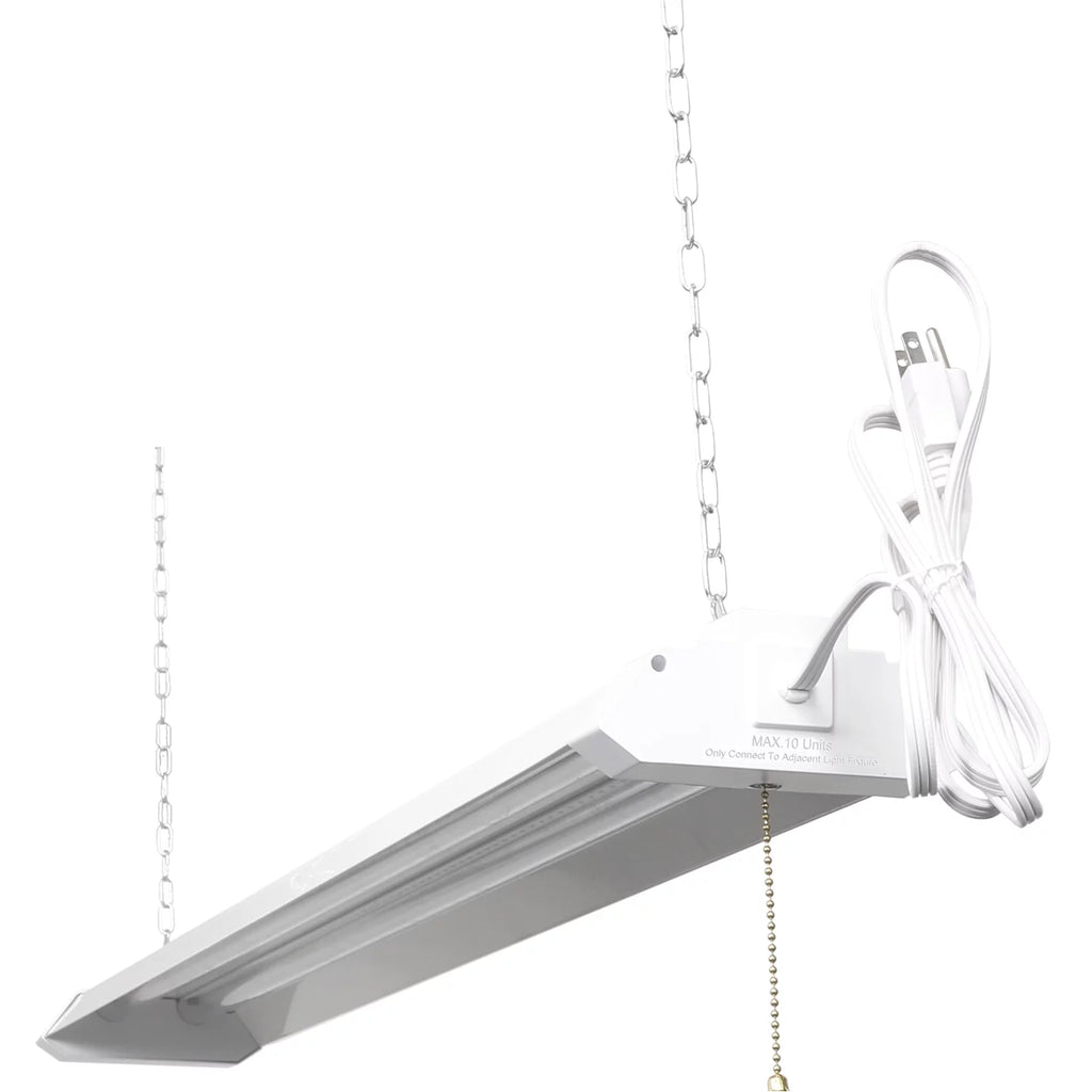 5000 Lumen Aluminum LED 4-Ft. Shop Light (2-Pack) C2901