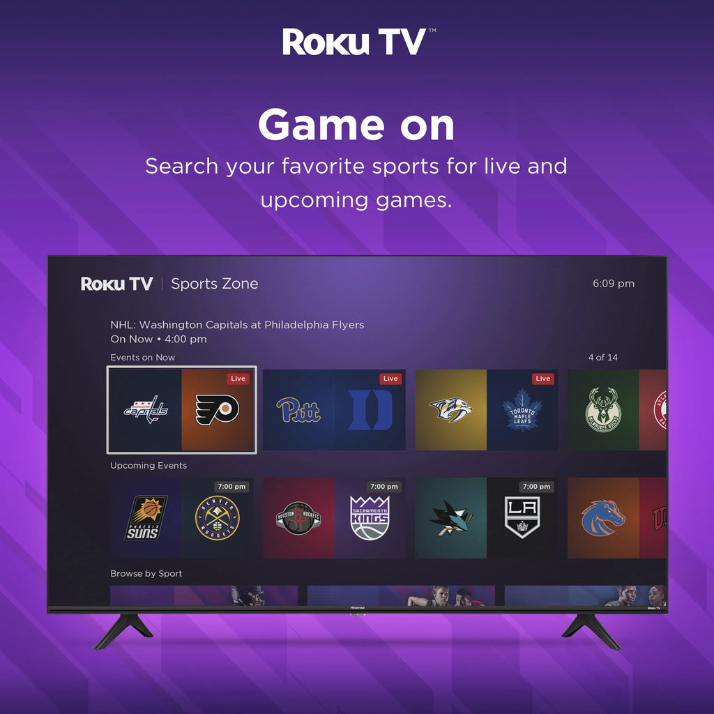 50 Class 4K UHD LED LCD Roku Smart TV H637