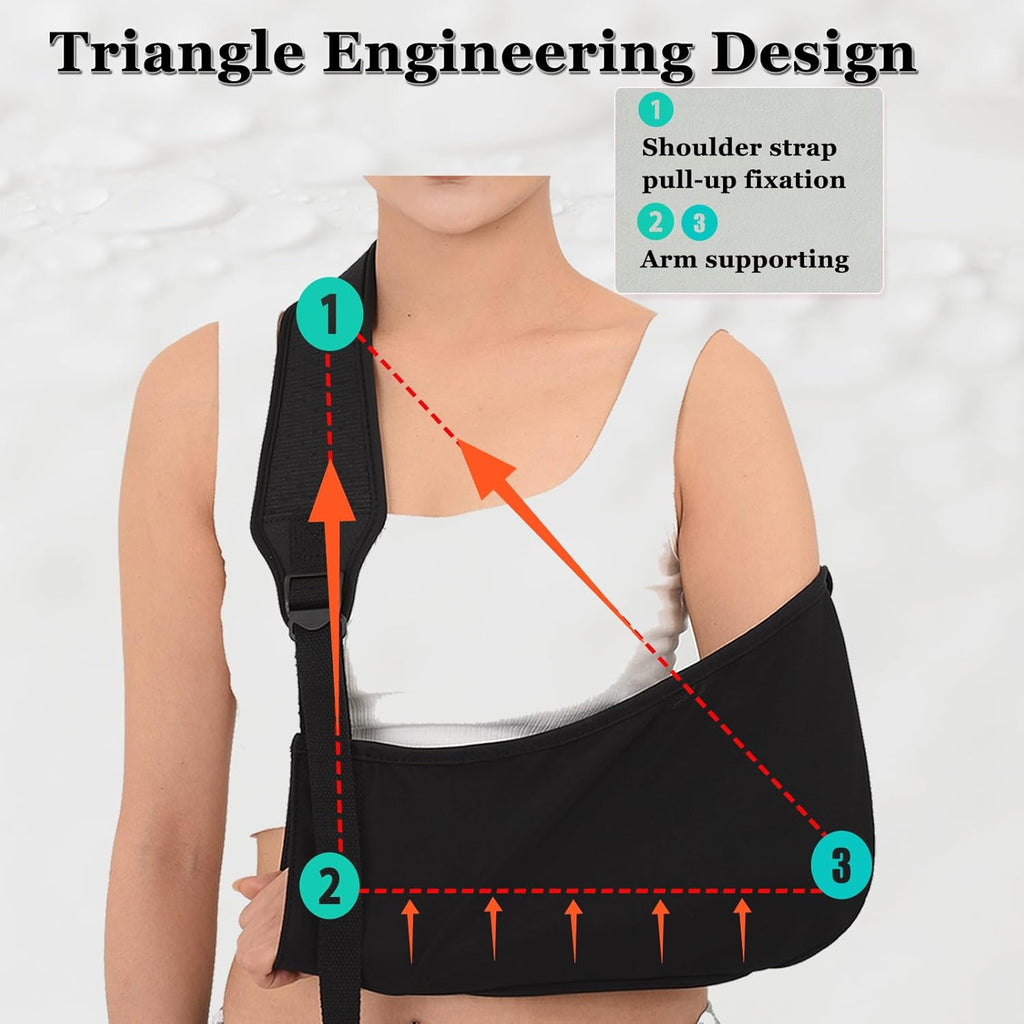 Breathable Rotator Cuff Support Brace with Shoulder Pad R8564