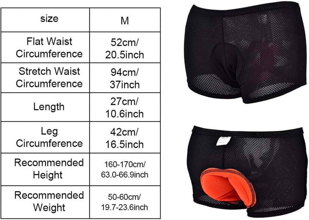 Men Outdoor Cycling Shorts 3D Padded Bike Bicycle Riding Shorts Pants F25828