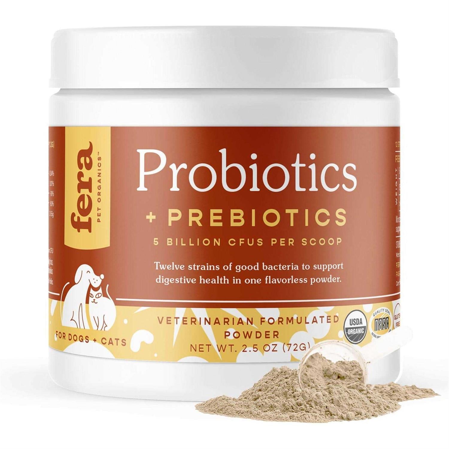 Probiotics with Organic Prebiotics for Dogs & Cats H675512