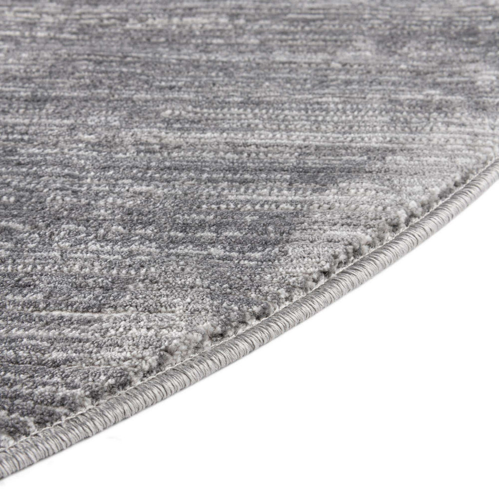 5' 3 x 8' Oval Gray Medium Rug I93661