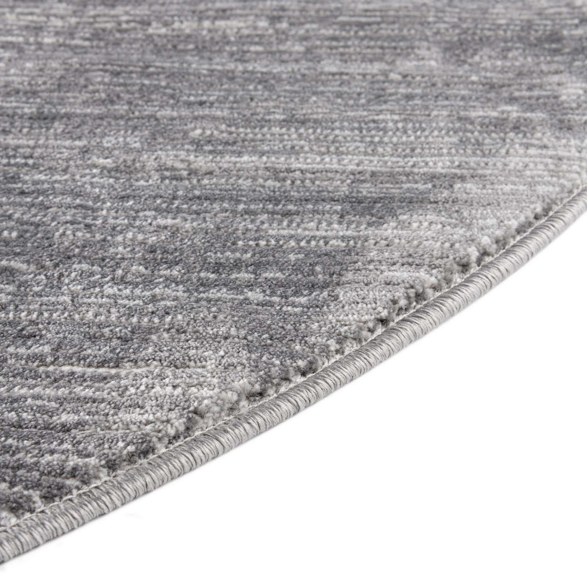 5' 3 x 8' Oval Gray Medium Rug I93661