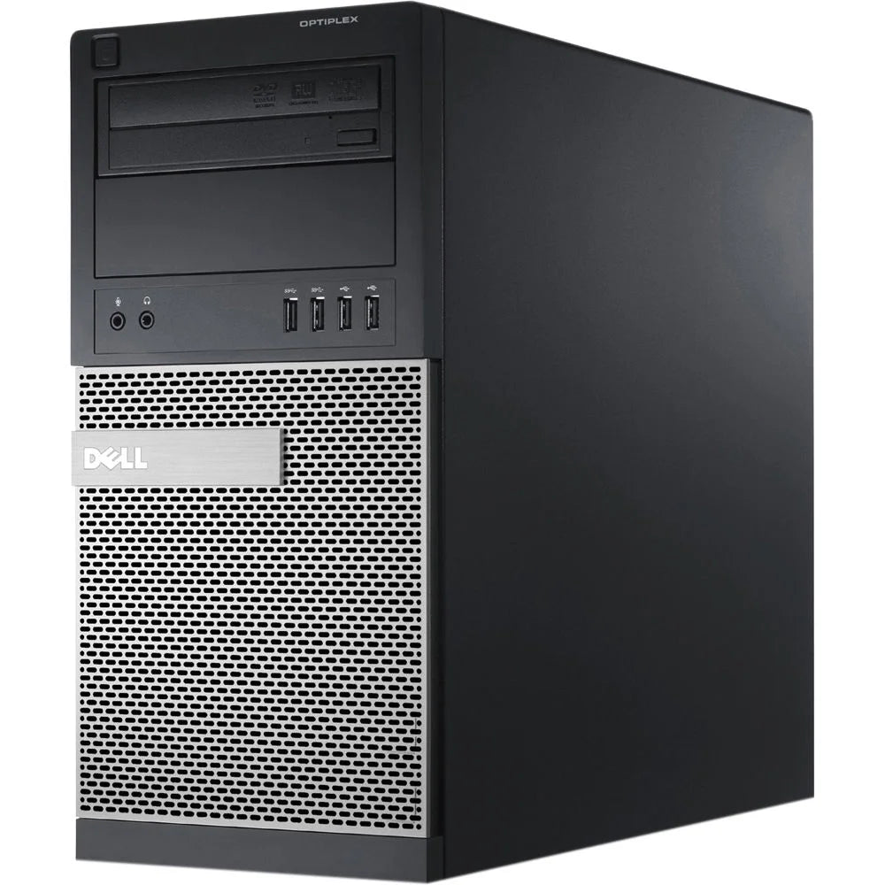 Restored Dell Desktop PC Intel Core i5 16GB Ram 128GB SSD 2TB HDD 20" Monitor NVIDIA GT 1030 WiFi Windows 10 A411052