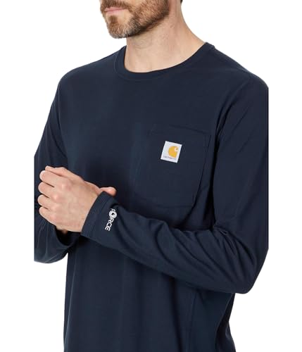 Men's Relaxed Fit Long-Sleeve Pocket T-Shirt W189385