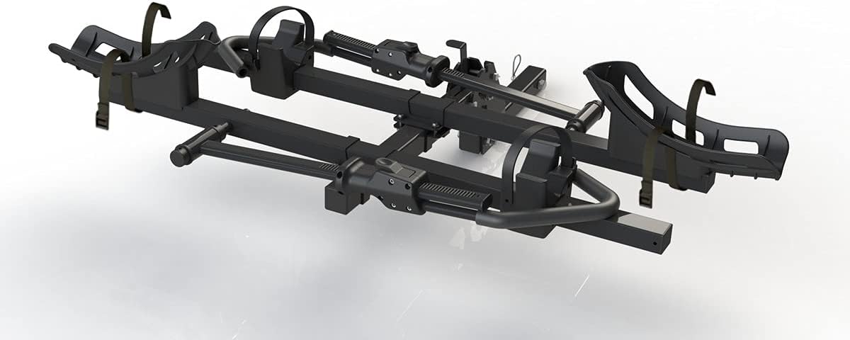 2-Bike Carrier Platform Style Rack for Standard, Fat Tire, Electric Bikes A254672