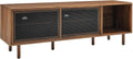 Walnut MDF Particleboard TV and Record Stand U373