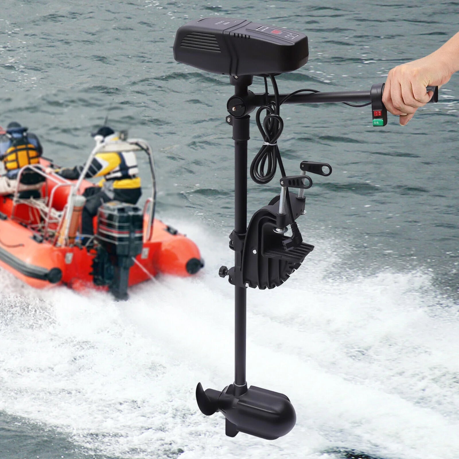 1400W 48V Electric Outboard Trolling Motor C753