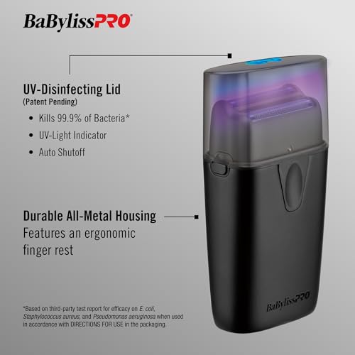 UV Metal Foil Double Head Shavers R834