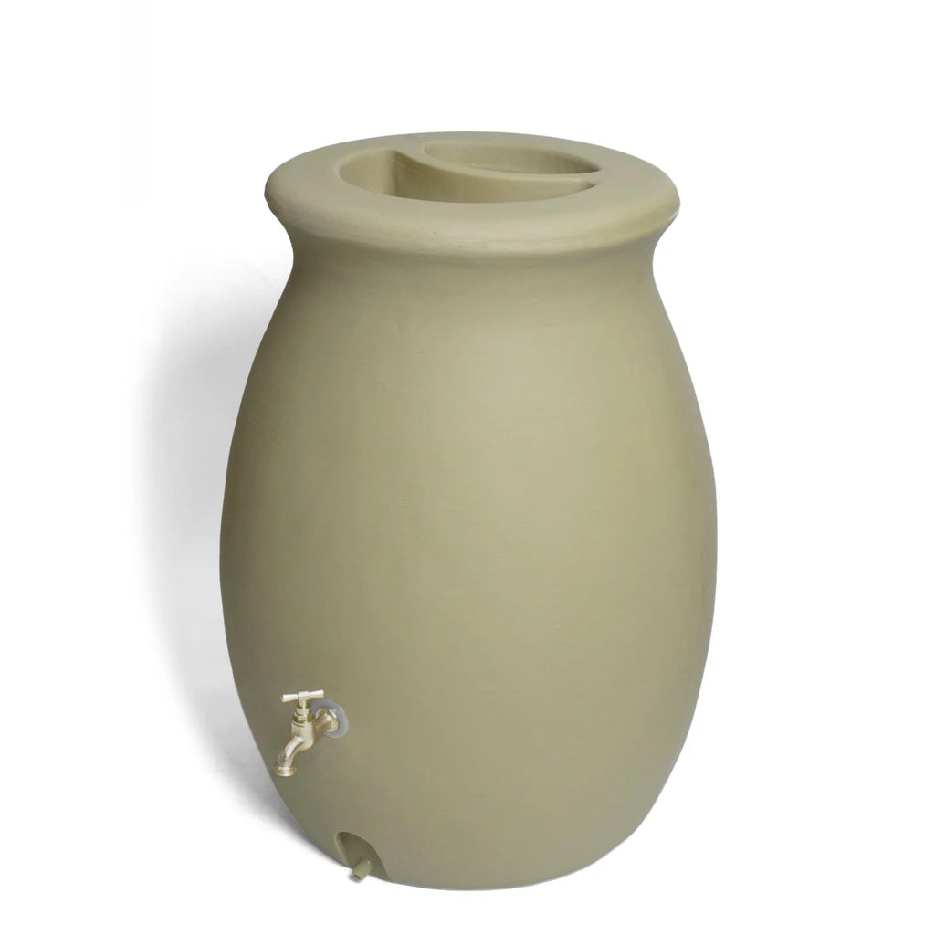 Brownstone 50 Gallon Rain Water Collection Barrel D9409