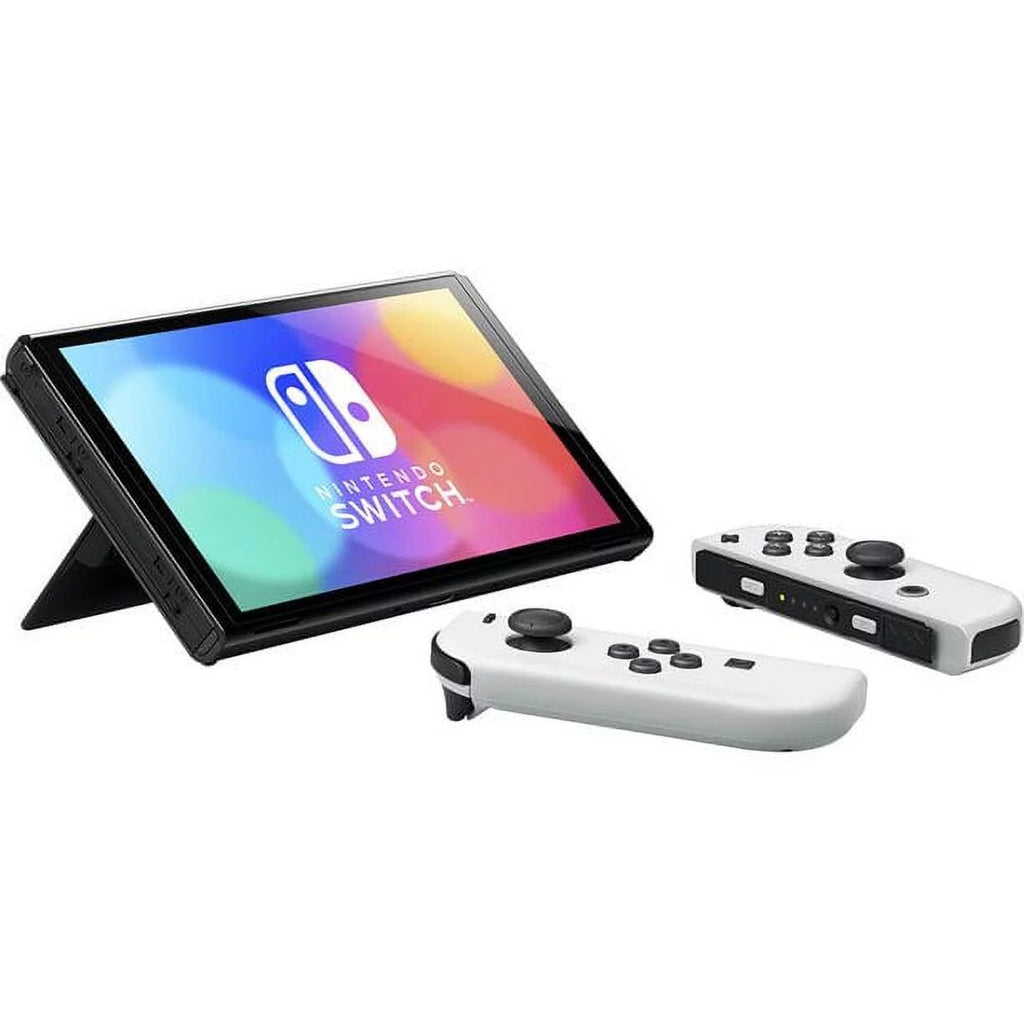 Nintendo Switch OLED Model White Joy Con 64GB Console E74908