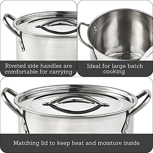 16qt Stainless Steel Stock Pot X2960