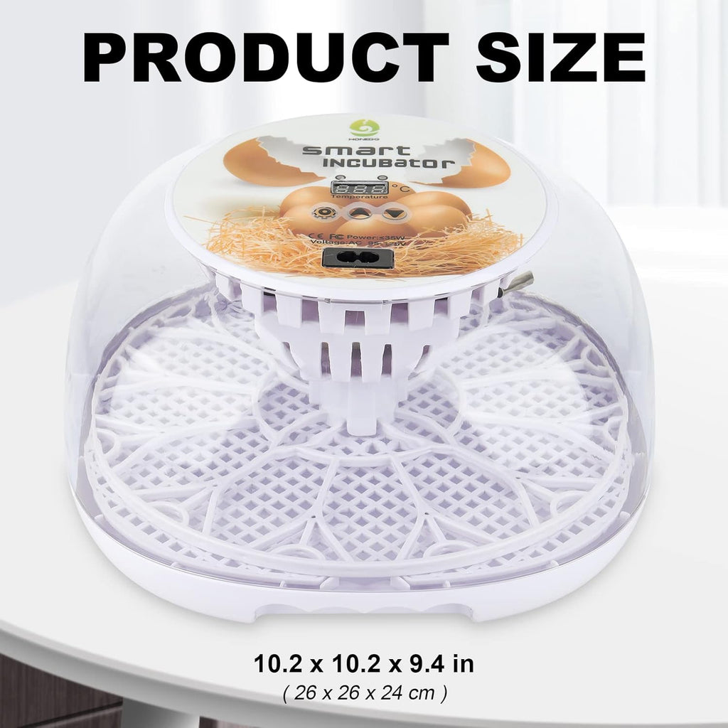 12-24 Egg Incubator with Automatic Egg Turner H921