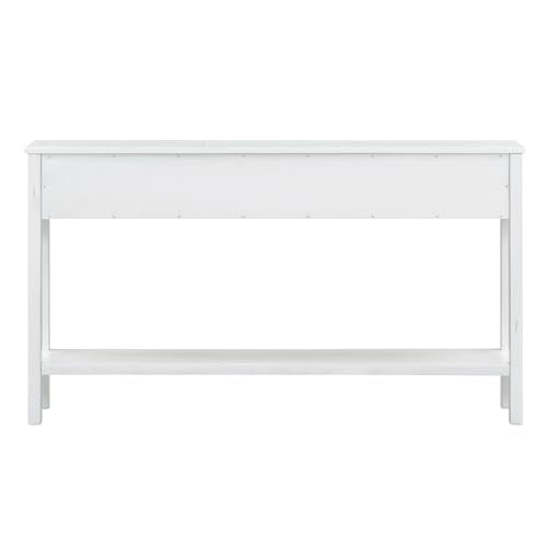 Sideboard Console Table with 2 Drawers and Bottom Shelf S34420