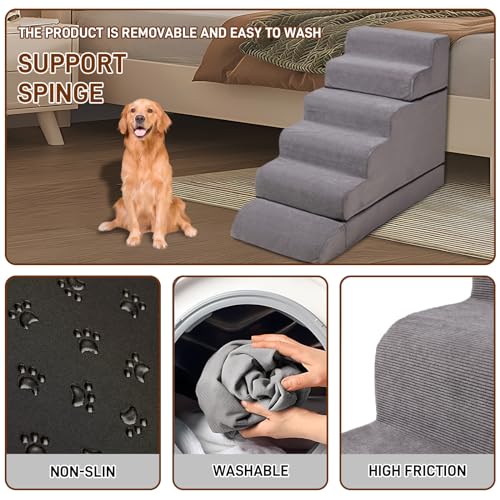 30 inch 6 Tier Non-Slip Pet Stairs D235
