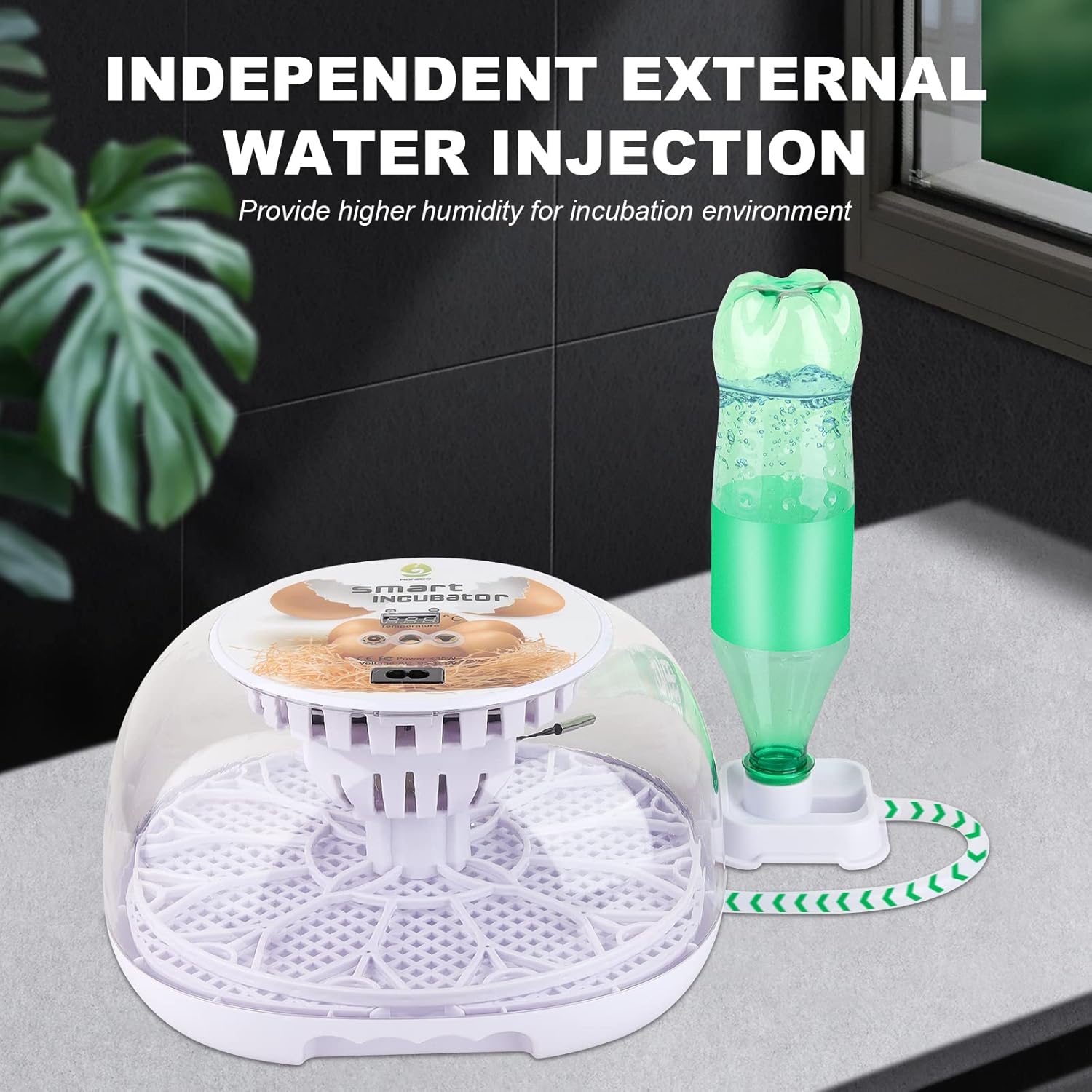 12-24 Egg Incubator with Automatic Egg Turner H921
