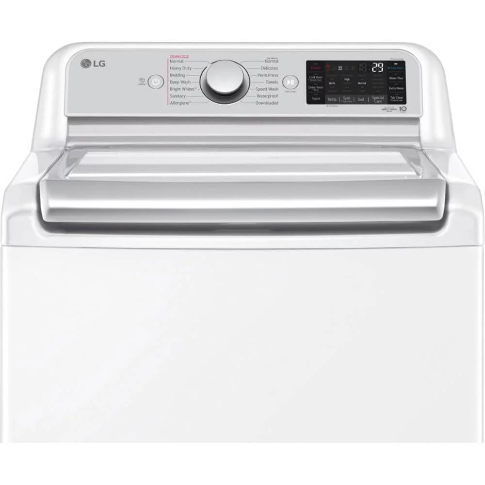 White 27" Wide 5.5 Cu Ft. Top Loading Washer F9009