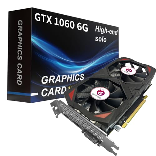 GTX 1060 6GB GDDR5 192Bit Video Card with Dual Cooling Fans C39432