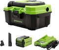 40V 3-Gallon Wet / Dry Shop Vacuum with 2Ah USB Battery and Charger B34512