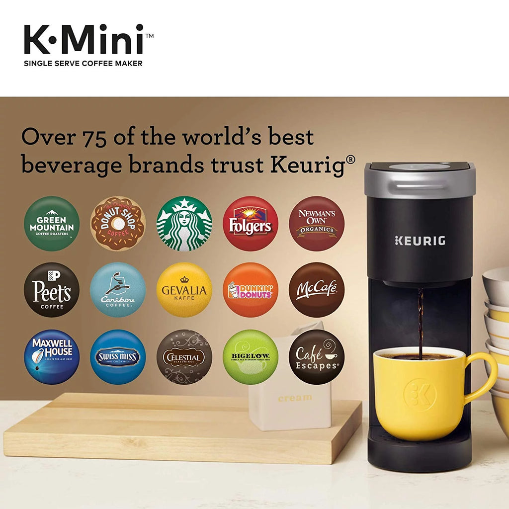 Black Single-Serve Coffee Maker T906477