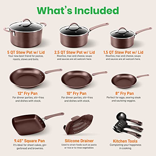 14-Piece Nonstick Cookware Set X453