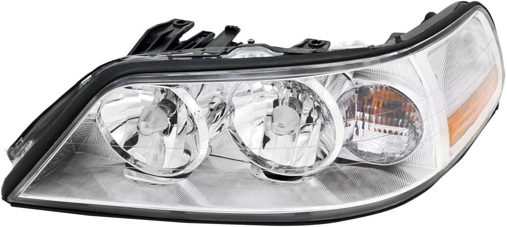 Headlight Assembly for 2005-2011 Lincoln Town Car Driver Side Halogen S57465