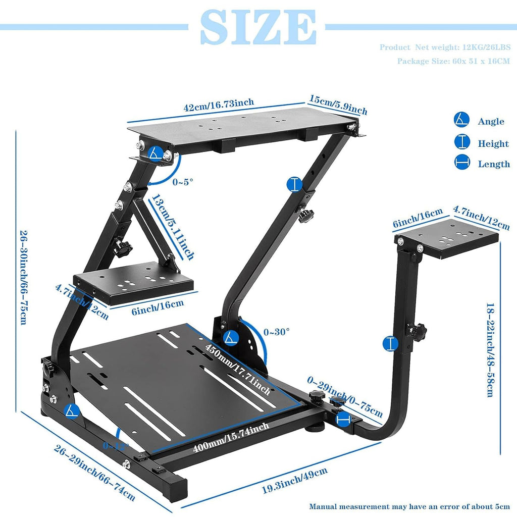 Adjustable Foldable Racing Wheel Stand G820473