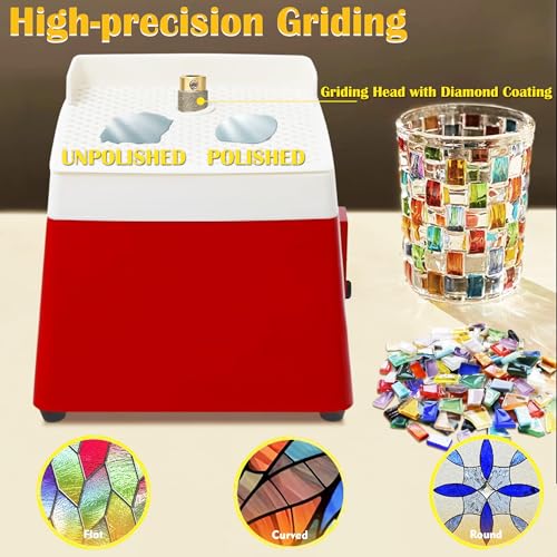 Mini Portable Glass Grinder with 5/8" Grinder Bits T80060