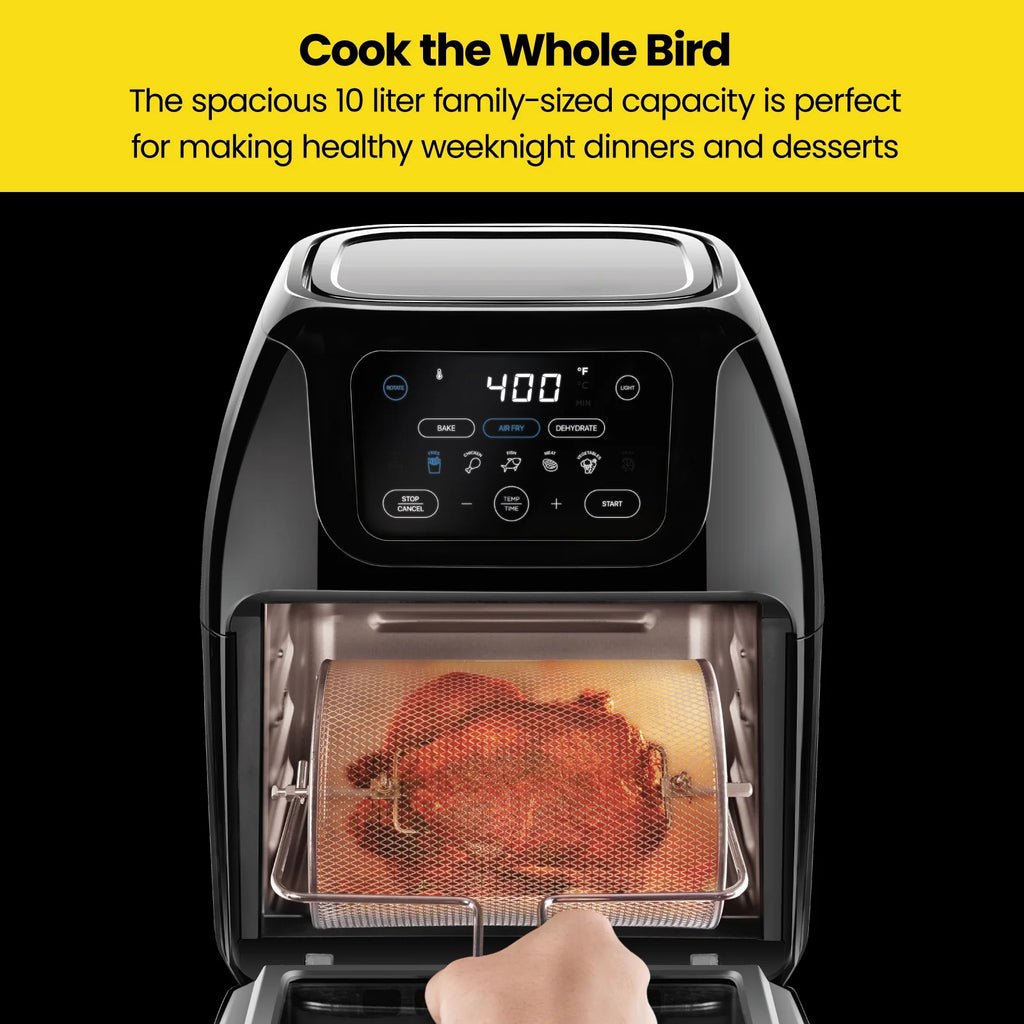 10L Black Digital Air Fryer Oven I212190