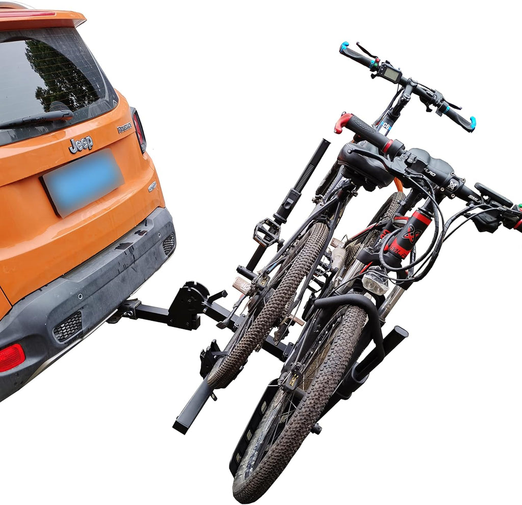 2-Bike Carrier Platform Style Rack for Standard, Fat Tire, Electric Bikes A254672
