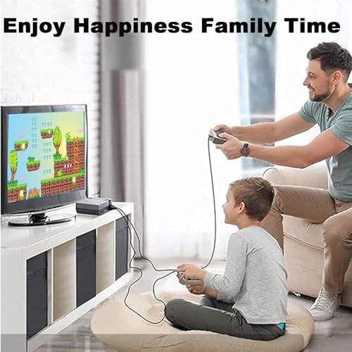 Grey Retro Game Console with 620 Classic Games O514