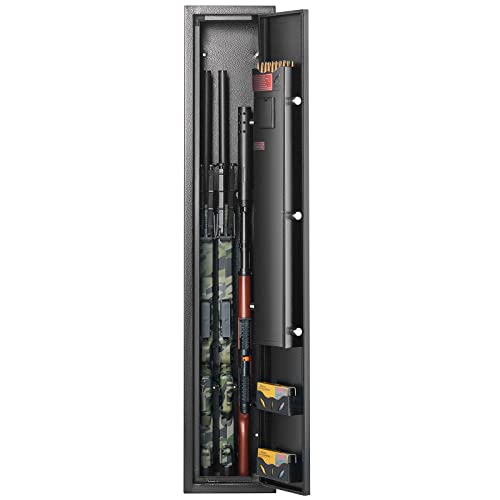 6-8 Rifles Gun Safe with Fingerprint & Digital Keypad Lock X153390