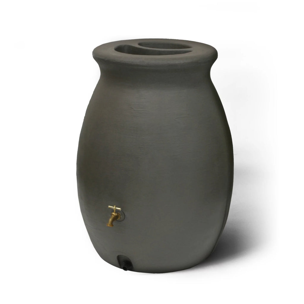 Brownstone 50 Gallon Rain Water Collection Barrel D9409