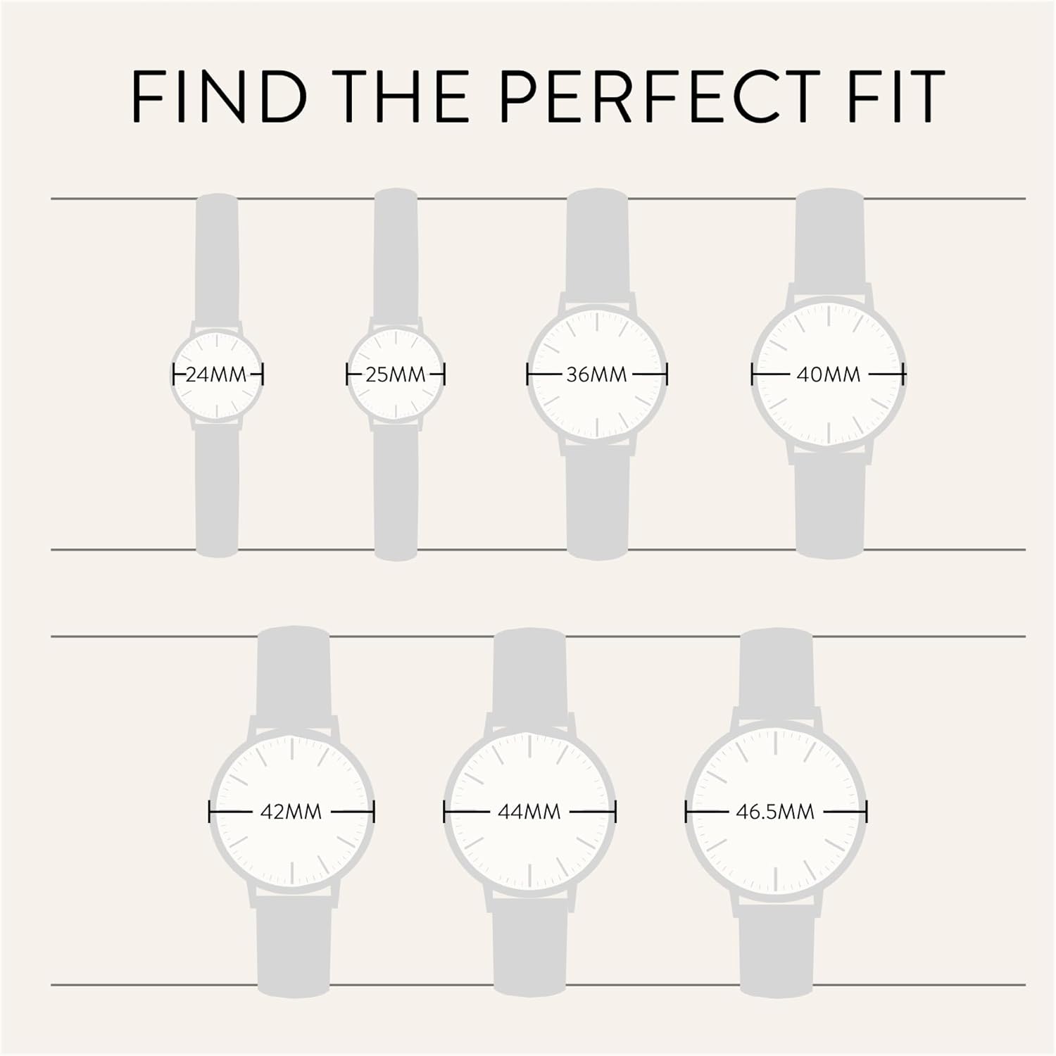 Slim Analog Watch - Minimalist, Water Resistant 3 ATM/30 Meters Dress Watch - Japanese Quartz Wristwatch - 42mm P721677