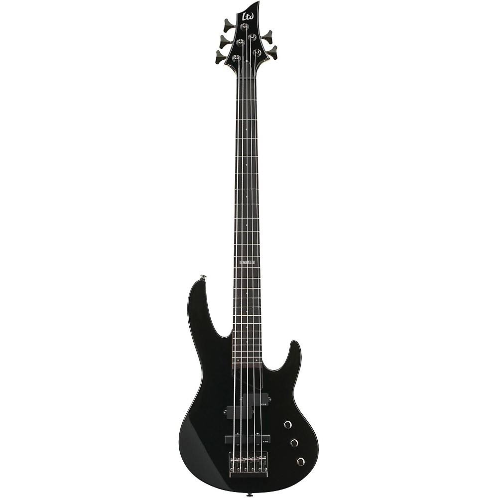 Black 5-String Bass Guitar R9166