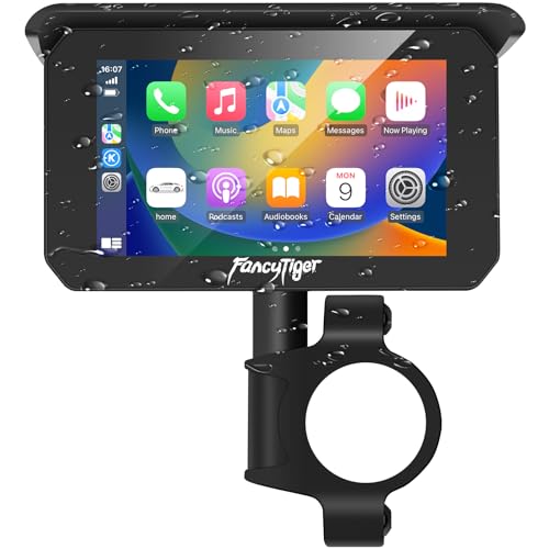 5 Inch IPS Motorcycle GPS Navigation System, Waterproof B17624