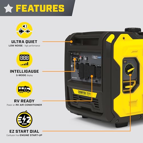 6500-Watt Portable Inverter Generator Q7611