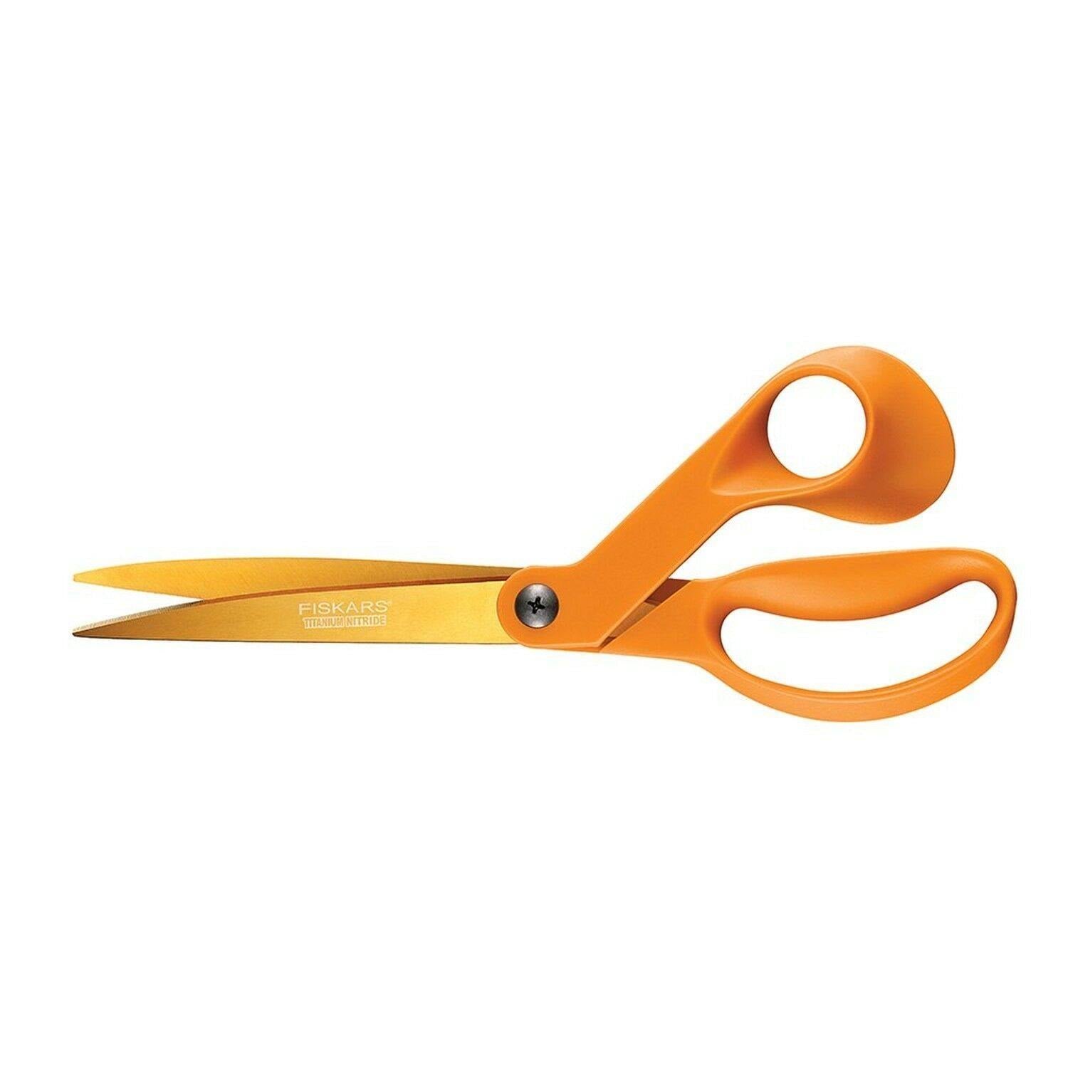 9 inch Serrated Titanium Nitride Shop Shears F604