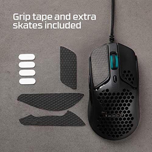 Ultra-Lightweight 59g Gaming Mouse Black/Red S693503