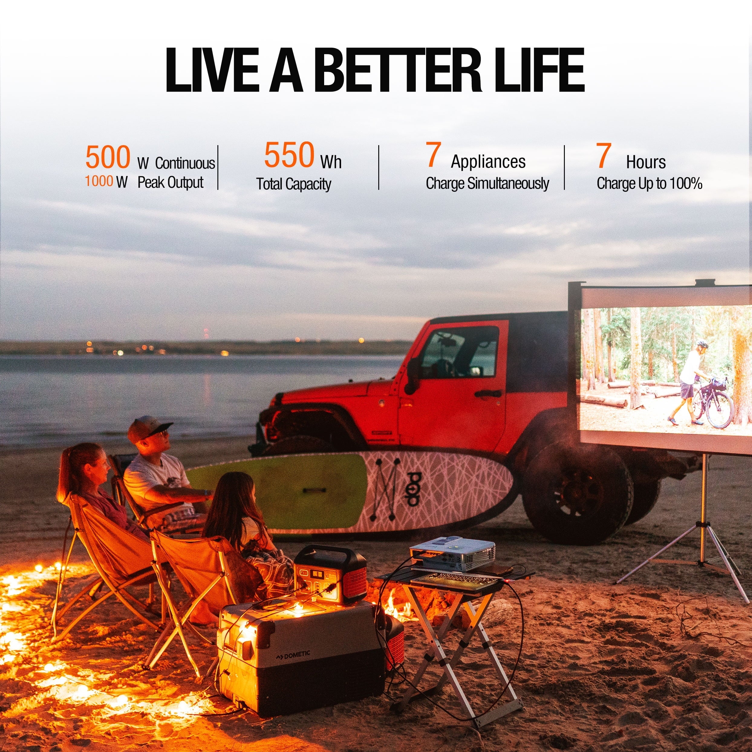 Portable Power Station 500 Watts L963703