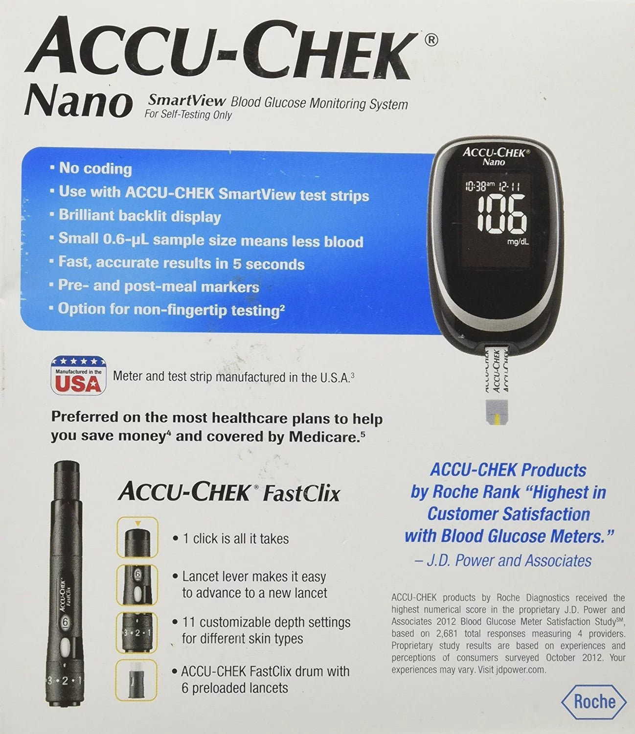 Blood Glucose Monitoring System - 1 Kit U45810