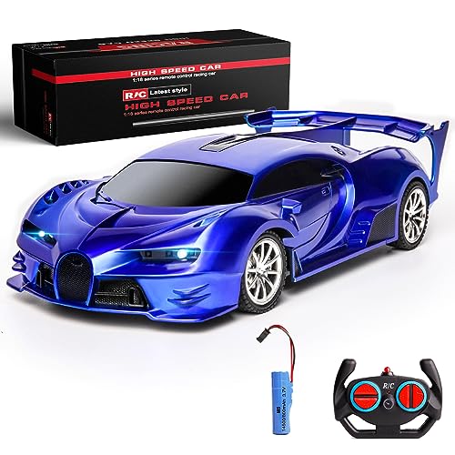 Red 2.4Ghz Rechargeable 1/18 RC Car Q2552